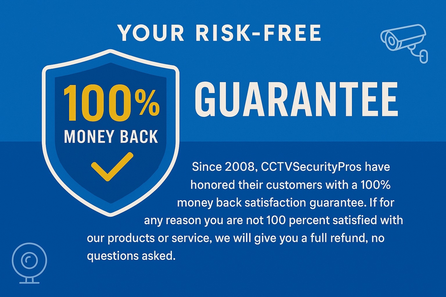 100% Satisfaction Guarantee