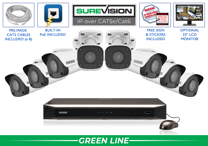 SureVision IP Security Camera System